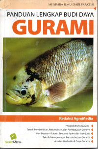 Panduan lengkqp budidaya gurami